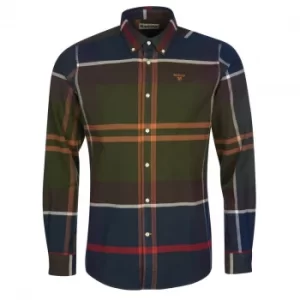 Barbour Mens Iceloch Tailored Shirt Classic Tartan XXL