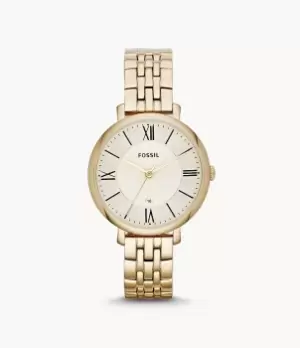 Fossil Women Jacqueline Gold-Tone Stainless Steel Watch