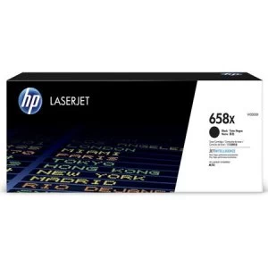 HP 658X Black Laser Toner Ink Cartridge