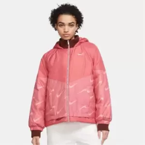 Nike Clash Hood Jacket Womens - Pink