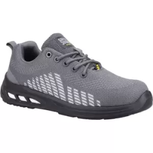 Safety Jogger Mens Fitz Safety Trainers (11 UK) (Grey)