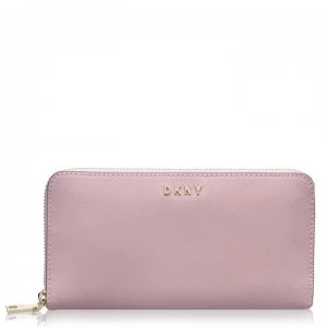 DKNY Large Zip Around Wallet - CashmerePnk CAH