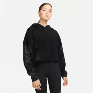 Nike Advantage Fleece Crop Hoodie Womens - Black