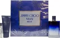 Jimmy Choo Man Blue Gift Set 100ml Eau de Toilette + 100ml Shower Gel + 7.5ml EDT