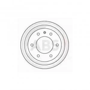 Rear Brake Drum A.B.S. 2348-S