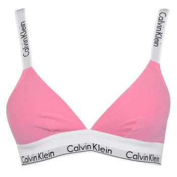 CALVIN KLEIN Modern Cotton Triangle Bra - Rosey Dream