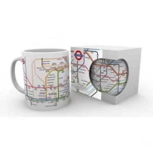 Transport For London Underground Map Mug