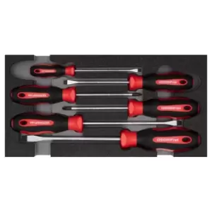 Gedore Screwdriver set PZ+SL 2/6 CT-module 6pcs