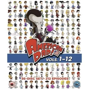 American Dad Volume 1-12 DVD