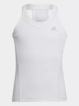 adidas Club Tennis Tank Top, Blue, Size 5-6 Years