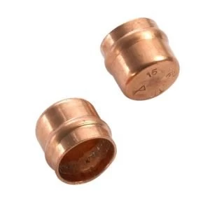 Solder ring Stop end Dia15mm Pack of 2