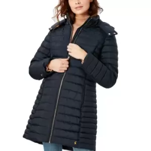 Joules Womens Canterbury Long Padded Waterproof Coat UK 12- Chest 37', (94cm)