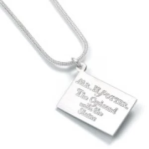 Harry Potter Hogwarts Acceptance Letter Necklace