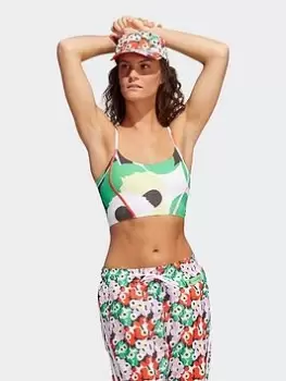 adidas X Marimekko Light-support Bra, Orange Size M Women