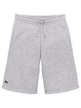 Lacoste Sports Boys Classic Jersey Shorts - Grey