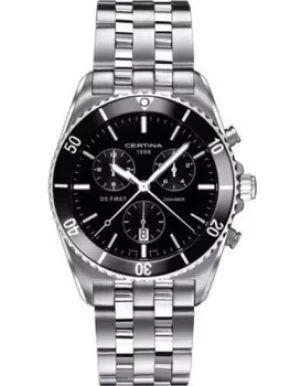 Certina Watch DS First Gent Ceramic Chrono Quartz