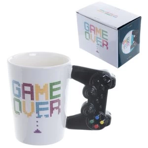 Game Controller Shaped Handle Ceramic Mug