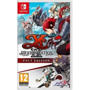 Ys IX Monstrum Nox Nintendo Switch Game