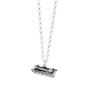 Sterling Silver Hogwarts Express Train Charm Necklace