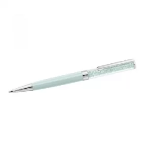 Ladies Swarovski Stainless Steel Crystalline Light Green Pen