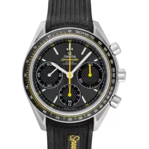 Speedmaster Racing Co-Axial Chronograph 40mm Automatic Grey Dial Steel Mens Watch