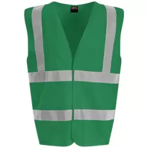 PRO RTX High Visibility Unisex Waistcoat (3XL) (Kelly Green)