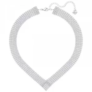 Ladies Swarovski Silver Plated Fit Refresh Necklace