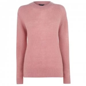 Gant Ribbed Wool Jumper - 606 Ash Rose