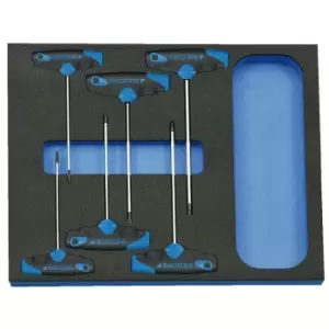 Gedore Screwdriver set in CT module 6 pcs