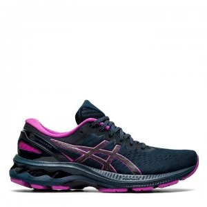 Asics Gel Kayano 27 Lite Show Running Shoes Ladies - Blue/Green