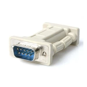 StarTech DB9 RS232 Serial Null Modem Adapter MF