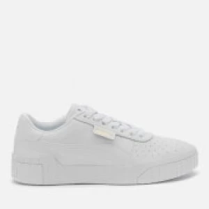 Puma Womens Cali Trainers - Puma White - UK 6 - White