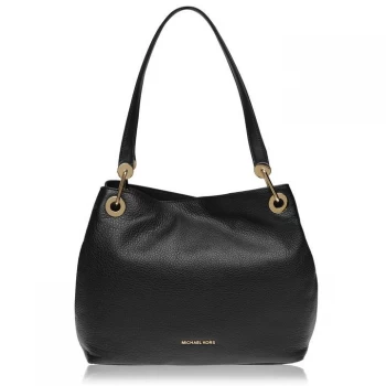 Michael Kors Raven large shoulder tote bag Black