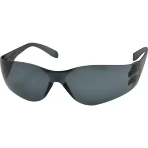 Wraparound Smoke Lens Safety Glasses