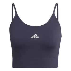 adidas Seamless Sports Bra Womens - Purple