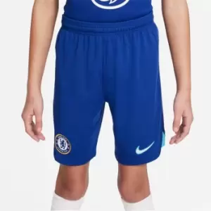 Nike Chelsea Home Shorts 2022 2023 Junior - Blue