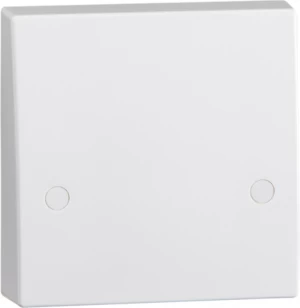 KnightsBridge 45A White 1G Cooker Cable Connection Unit Electric Wall Box