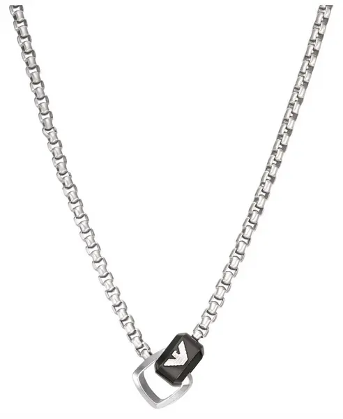 Emporio Armani EGS2937040 Mens Necklace Stainless Steel Jewellery