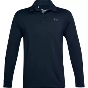 Under Armour Perf 2.0 LS Polo - Blue