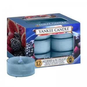 Yankee Candle Mulberry & Fig Delight Tea Lights Scented Candle 100g