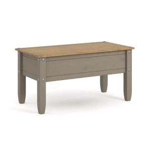 Halea Pine Coffee Table - Grey