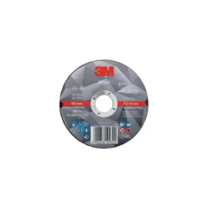 51792 Silver Cut-off (T41) Flat Cutting Disc with Precision Shaped Ceramic Grain 125X1.6MM