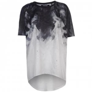 Firetrap Lucy T Shirt Ladies - White Smoke