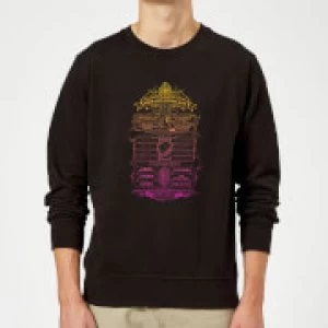 Harry Potter School List Sweatshirt - Black - XL