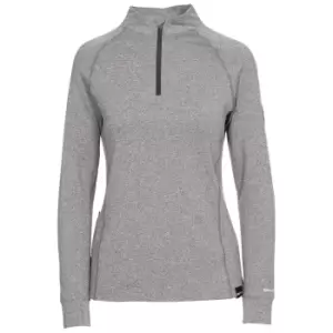 Trespass Womens/Ladies Briana Active Top (XS) (Grey Marl)