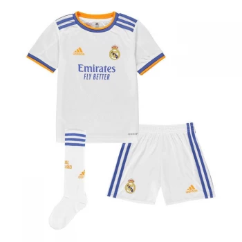 adidas Real Madrid Home Mini Kit 2021 2022 - White