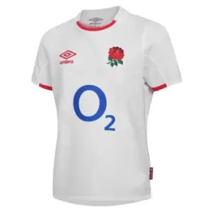 Umbro England Home Pro Rugby Shirt 2020 2021 Junior - White