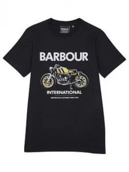 Barbour International Boys Rider T-Shirt - Black