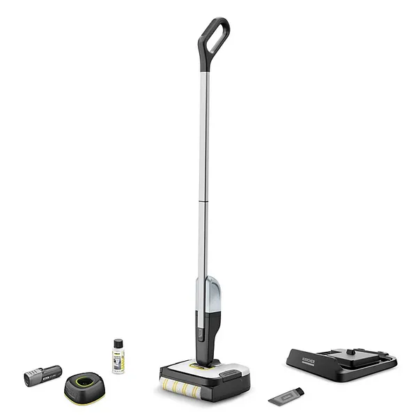 Karcher FC 2-4 4v Cordless Hard Floor Cleaner FC 2-4 Batteries: 1 x 2.5ah Li-ion