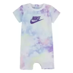 Nike Tie Dye Romper Baby Girls - Purple